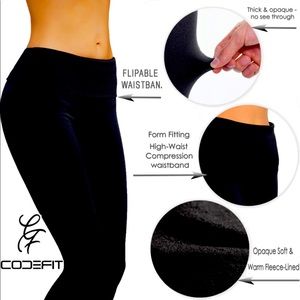 Extremely soft fleece lined leggings. Fits sizes 8-14